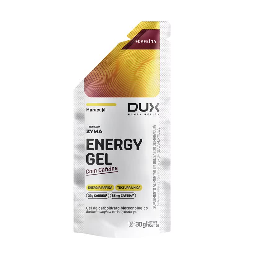 DUX Energy Gel com Cafeína 10 Unidades