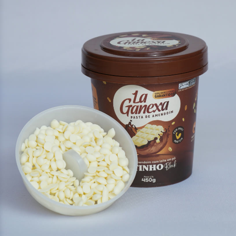 La Ganexa Pasta de Amendoim Leitinho Black 450g